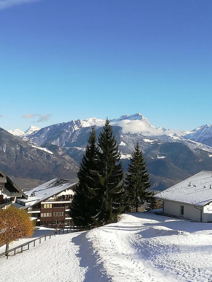 Romantic Chalet-Style Flat With Mountain View Torgon Exterior foto